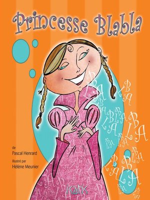 cover image of Princesse Blabla